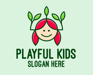 Kid Organic Salon logo design