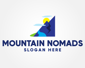 Cool Mountain Valley logo design