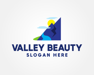 Cool Mountain Valley logo design