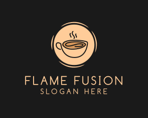 Hot Espresso Coffee  logo design