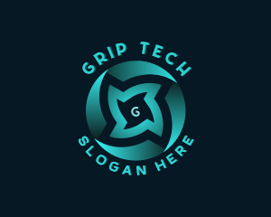 Cyber Space Technology logo design