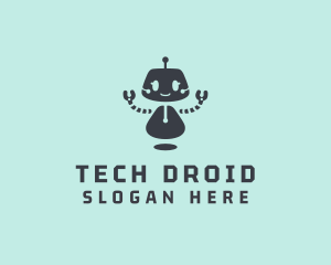 Robot Droid Technology logo design