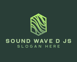 Hexagon Wave Firm logo design