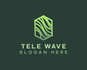 Hexagon Wave Firm logo design