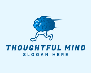 Creative Running Brain logo