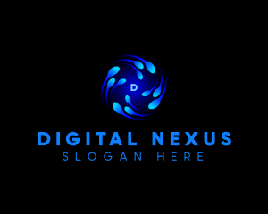 Cyber Digital Tech logo design