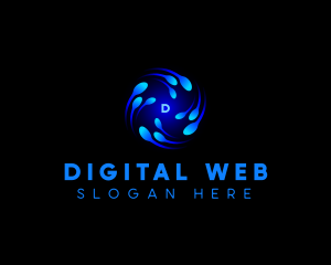 Cyber Digital Tech logo design