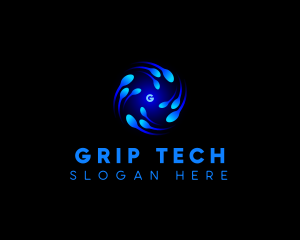 Cyber Digital Tech logo design