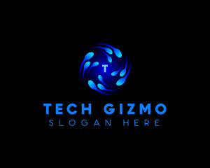 Cyber Digital Tech logo design