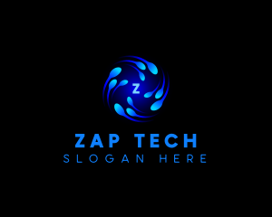 Cyber Digital Tech logo design