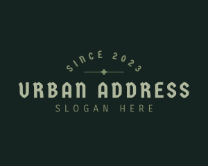 Urban Apparel Business  logo design