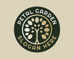 Tree Eco Friendly Farm logo design