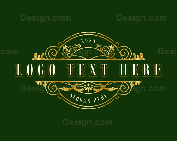 Luxury Floral Boutique Logo