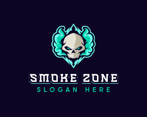 Skull Vape Gaming logo design