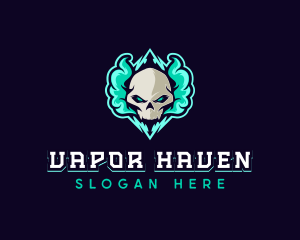 Skull Vape Gaming logo design