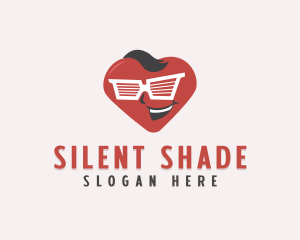 Cool Shades Heart logo design