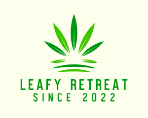 Medicinal Marijuana Leaf logo design