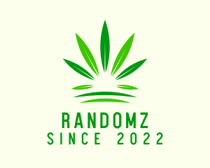 Medicinal Marijuana Leaf logo