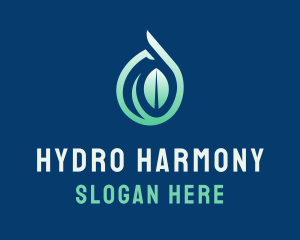 Leaf Water Nature logo