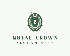 Stylish Royal Crown logo design