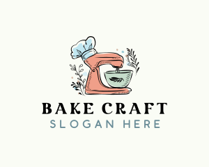 Mixer Baking Bowl logo design