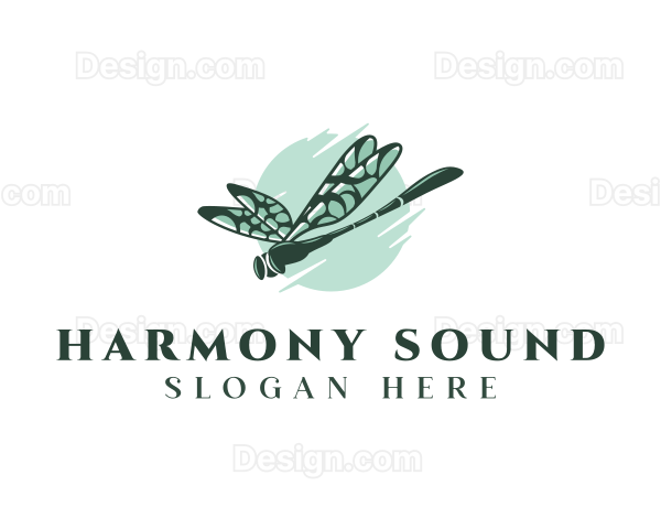 Dragonfly Insect Cosmetics Logo