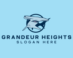 Hammerhead Shark Animal Logo