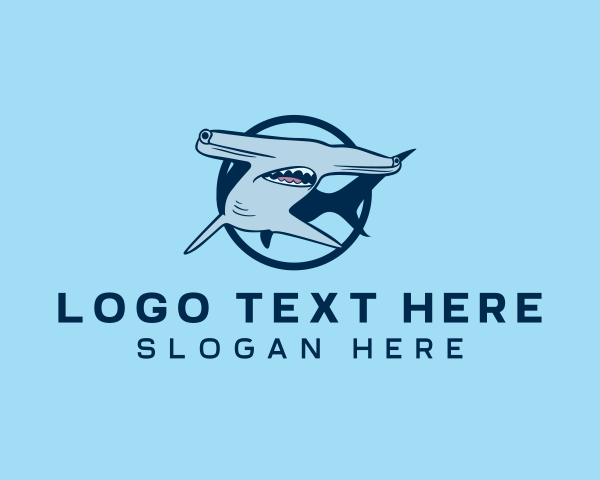 Shark logo example 1