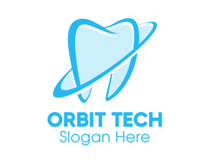 Tooth Orbit Dental logo design