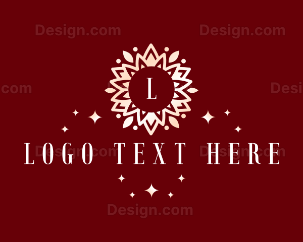 Luxury Floral Jewelry Logo