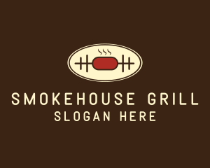 Meat Barbeque Cooking logo
