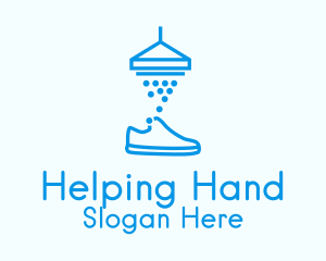 Blue Shoe Cleaner  Logo