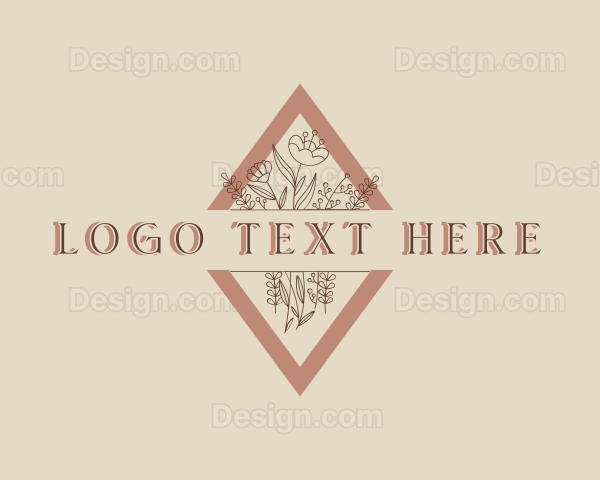 Elegant Flower Garden Logo