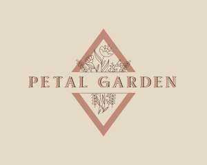 Elegant Flower Garden logo design