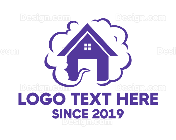 Purple House Smoke Logo