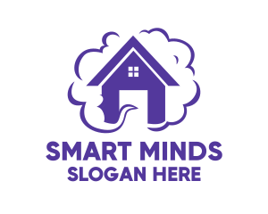 Purple House Smoke Logo