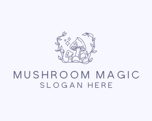 Herbal Mushroom Garden  logo design