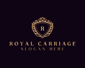 Crown Shield Regal Boutique logo design