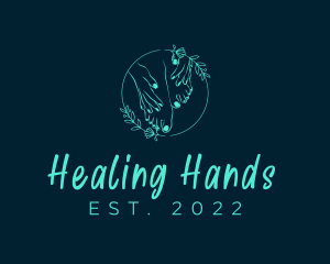 Hand Feet Spa logo design