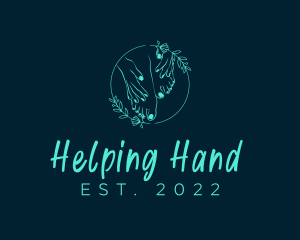 Hand Feet Spa logo design