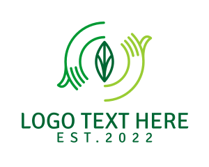 Organic Leaf Gardening  logo