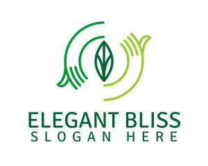 Organic Leaf Gardening  Logo