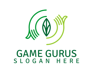 Organic Leaf Gardening  Logo