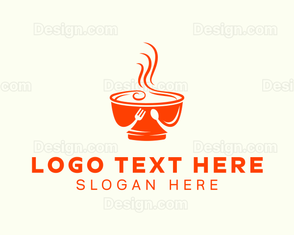 Soup Meal Restaurant Logo