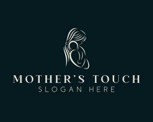 Pediatric Mother Baby logo design