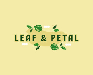Botanical Leaf Plant logo
