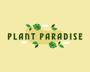 Botanical Leaf Plant logo design