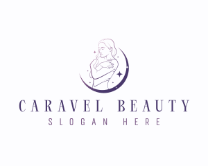 Woman Body Beauty logo design