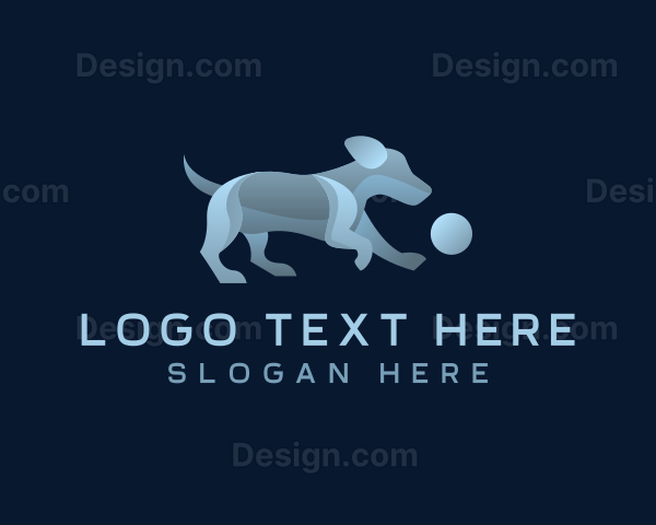 Pet Dog Sitter Logo