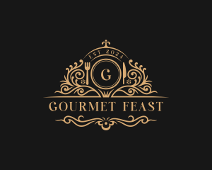 Fine Dining Kitchen Restaurant logo design